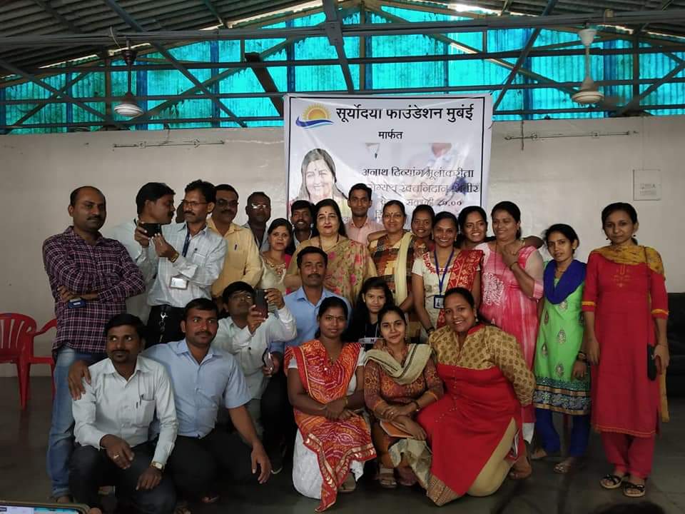 Medical check-up camp for differently-abled children in Chembur