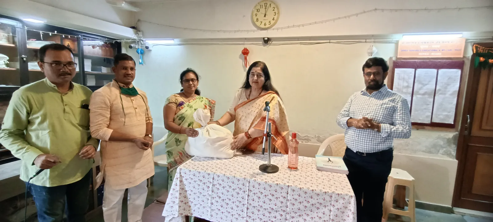 Ration donation for people around railway areas