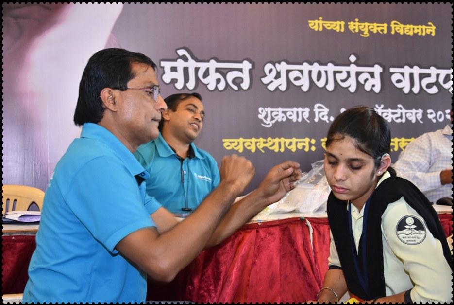 Hearing aid camp in Pune, October 2024